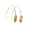 Fashion Style Magnetic Ear Drop V Shape Arrow Earrings Alloy Ear Hook For Women - 03