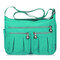 Women Nylon Lightweight Waterproof Bags Casual Outdoor Shoulder Bags Crossbody Bags - Green