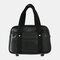 Women Waterproof Multi-pocket Large Capacity Handbag Tote - Black