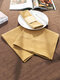 Linen Napkins Western Food Placemat Simple Modern Linen Placemat - Yellow