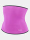 Plus Size Sweat Sauna Neoprene Tummy Control Waist Trainer - Purple