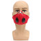 Dustproof PM 2.5 Gas Protection Filter Cycling Bicycle Activated Carbon Mask - Red