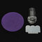 3Pcs/Kit DIY Nail Art Stamp Stencil Stamper Scraper Design Stamping Template Image Printer - Purple