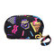 Women Nylon Print Coin Bag Multi-function Phone Bag Waterproof Clutch Bag - Black 2