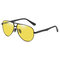 Men Anti-UV Anti-glare Polarized Frog Mirror Driving Sunglasses - #04