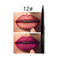 11 Color Matte Lips Liner Pen Waterproof Long-lasting Automatic Rotary Lips Liner Pencil - 12