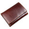 RFID Antimagnetic Genuine Leather Vintage Multi-Card Slots Tri-fold Wallet For Men - #01