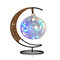 LED Night Light Handmade Rattan Ball Wrought Iron Frame Creative Home Light Decor - #3