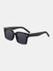 यूनिसेक्स फुल स्क्वायर फ्रेम HD एंटी-यूवी आउटडोर सनशेड फैशन धूप का चश्मा - #01