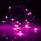 2M 20 LED Copper Wire Fairy String Light USB Powered Xmas Party Home Decor  DC5V - Pink