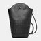 Women Hollow Out Irregular Little Phone Bag Casual Crossbody Bag Bucket Bag - Black
