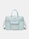 Simple Multi-Compartment Lightweight Breathable Waterproof 13.3/14/15.6 Inch Laptop For Suitcase - Light Blue