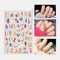 3D Colorful Nail Sticker Fruit Rainbow Series Simple Lovely Decoration Manicure Sticker - 12