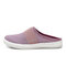 Women Elastic Band Breathable Casual Backless Beach Casual Shoes - Pink