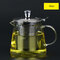 Hand-blown Heat Resistant Borosilicate Glass Teapot with Upgraded Stainless Steel Infuser - 950ML