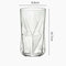 Coupe en verre coloré géométrique résistant à la chaleur jus de thé boisson Whisky tasse de vin pour la cuisine à domicile - 3