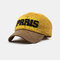 Fashion Personality Baseball Cap Sun Hat Embroidery Hats - Yellow