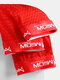 Men Multipacks Solid Color Comfy Nylon Mesh Breathable Boxer Briefs - Red