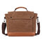 Canvas Business Casual Clutch Bag Crossbody Bag For Men - Coffee
