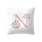 Simple Nordic Style Pink Alphabet ABC Pattern Throw Pillow Cover Home Sofa Creative Art Pillowcases - #14