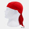 Outdoor Riding Pirate Hat Quick-drying Turban Perspiration Breathable Sunscreen - Red