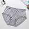 Plus Size Lace High Wasited Tummy Shaping Panties - Grey