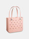 Women PVC Fashion Large Capacity Print Handbag Tote - #07