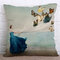 Vintage Abstract Printing Style Cushion Cover Soft Linen Cotton Pillowcases Home Car Sofa Office - #7