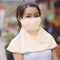 Sunscreen Scarf Outdoor Breathable Riding Face Mask Summer Quick-drying Printing Neck Mask  - Beige