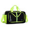 Nylon Waterproof Large Capacity Luggage Bag Foldable Shoulder Bag Clutch Bag For Men Women - Black