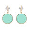 JASSY® Trendy Candy Color Earrings - Green