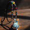 Vintage Handmade Buddha Beads Long Necklace Ethnic Irregular Crystal Pendant Sweater Chain - 22