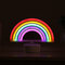 Rainbow Led Neon Light Sign Holiday Xmas Party Wedding Decorations Kids Room Home Decor  - 2