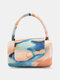 Women's PU Cloud Crossbody Bag Small Fashion Graffiti Ins Portable One Shoulder Crossbody Small bag - #04