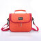 Portable Travel Insulated Cooler Lunch Bag With Shoulder Strap Office Outdoor Picnic Tote Bag - Orange