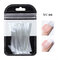 Fibra di estensione delle unghie Vassoio senza carta Estensione rapida Strumenti per manicure in fibra di vetro - 04
