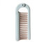 Folding Hairdressing Comb Anti-Static Travel Hair Comb Portable Makeup Comb Massage Dense Tooth Comb - Blue