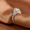 Cute Chinese Zodiac Stylish Gold Rings Animals Wedding Diamonds Silver Rings Gift for Girls Women - #2