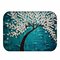 Árvore de pintura doméstica Padrão Tapete de chão de flanela de coral Tapete de porta Tapete antiderrapante - #11