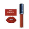 MYG Matte Liquid Lipstick Lip Gloss Lips Cosmetics Makeup Long Lasting 14 Colors - A16# PUMPKIN