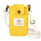 Women Canvas Cute Phone Bag For iPhone Multi-Function Crossbody Bag - Yellow