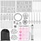 94 Pcs Silicone Casting Molds And Tools Set With A Black Storage Bag For Diy Jewelry Craft Making - #03