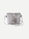 Women Tassel Detail Bucket Bag Crossbody Bag  - Light Grey