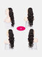 5 Colors Big Wave Long Curly Hair Chemical Fiber Ponytail Wig Piece - #02