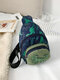 Dinosaur Waist Bag Crossbody Bag Fashion Kid Chest Bag Coin Purse Baby Bag - Green