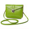 Woman PU Crossbody Bag Phone Bag Little Envelope Bag Storage Bag - Green