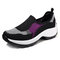 Breathable Mesh Running Wearable Casual Shoes - Purple
