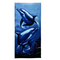 70x150cm Blue Dolphin Penguin Print Absorbent Microfiber Beach Towels Quick Dry Bath Towel - C