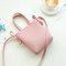 Candy Color Small Handbag Phone Bag Shoulder Bag Crossbody Bag For Women - Pink