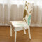 Elegant Plush Flower Elastic Stretch Chair Seat Cover Computer Dining Room Home Wedding Decor - 3